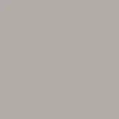 Grigio nebbia Presotto glass surface, glossy matt back lacquered, smooth gray tone, uniform color, diffuse neutral lighting, flat composition.